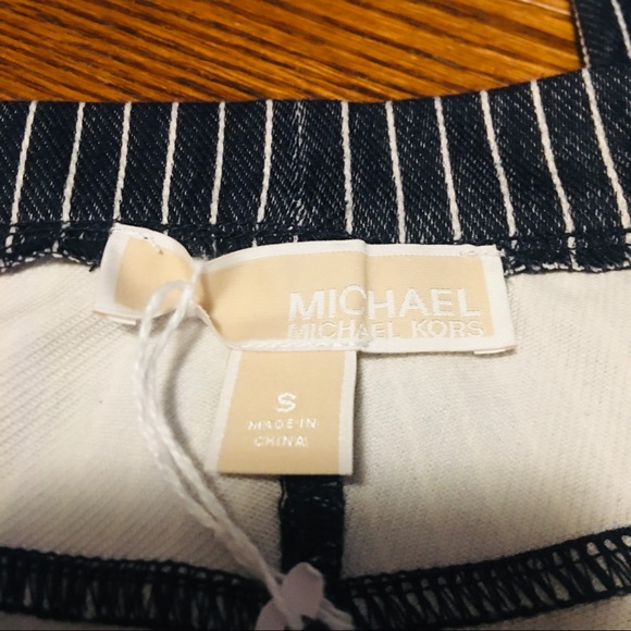 NWT Michael Kors Sailor Striped Legging Small B23 - Picture 6 of 8